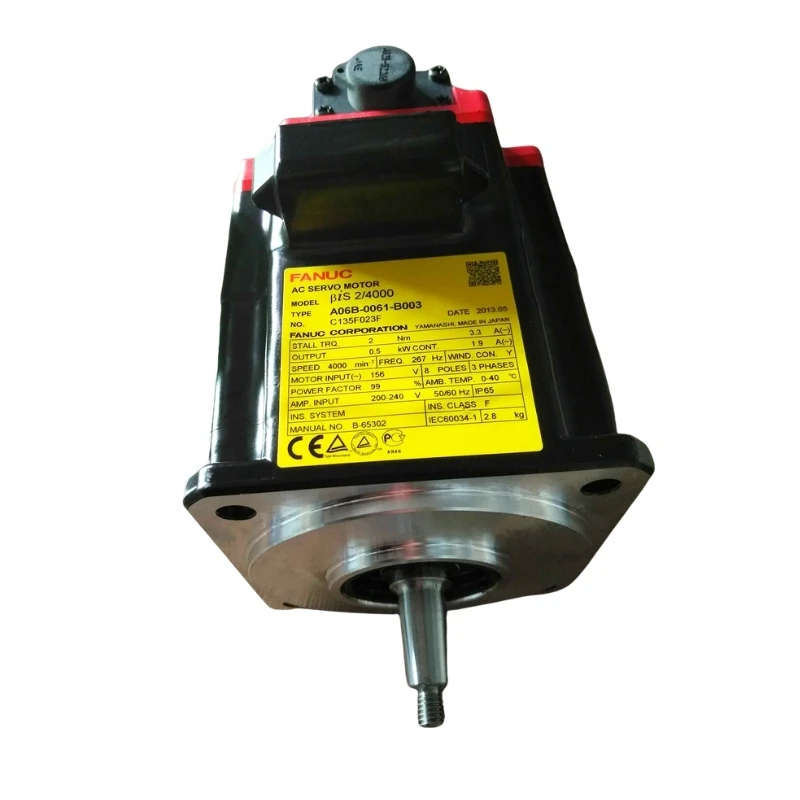 Серводвигатель Fanuc A06B-0061-B003, проверен, исправен, в наличии.
Серводвигатель Fanuc A06B-0061-B003, проверен, исправен, в наличии.