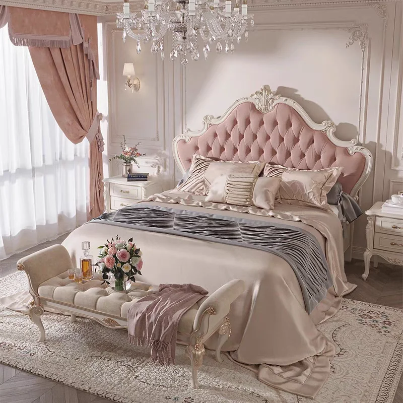 Full Body Quality Frame Bed Full Soft Modern Princess Light Luxury Lazy Bed Pink Designer Aesthetics Cama De Casal Furniture
Full Body Quality Frame Bed Full Soft Modern Princess Light Luxury Lazy Bed Pink Designer Aesthetics Cama De Casal Furniture