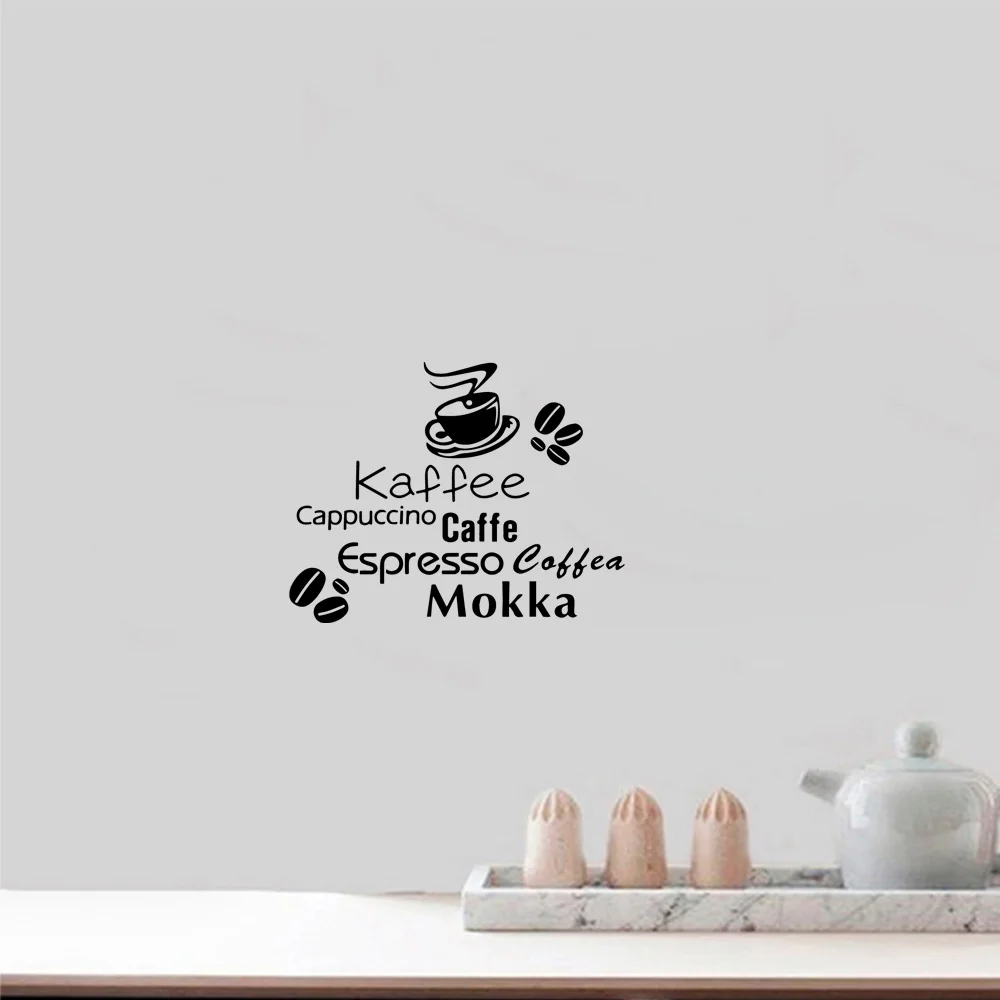 1 pc nice Coffee mokka kaffee Wall Art Decal Decoration Fashion Sticker For store or shop Decoration Decal Creative Stickers
1 pc nice Coffee mokka kaffee Wall Art Decal Decoration Fashion Sticker For store or shop Decoration Decal Creative Stickers