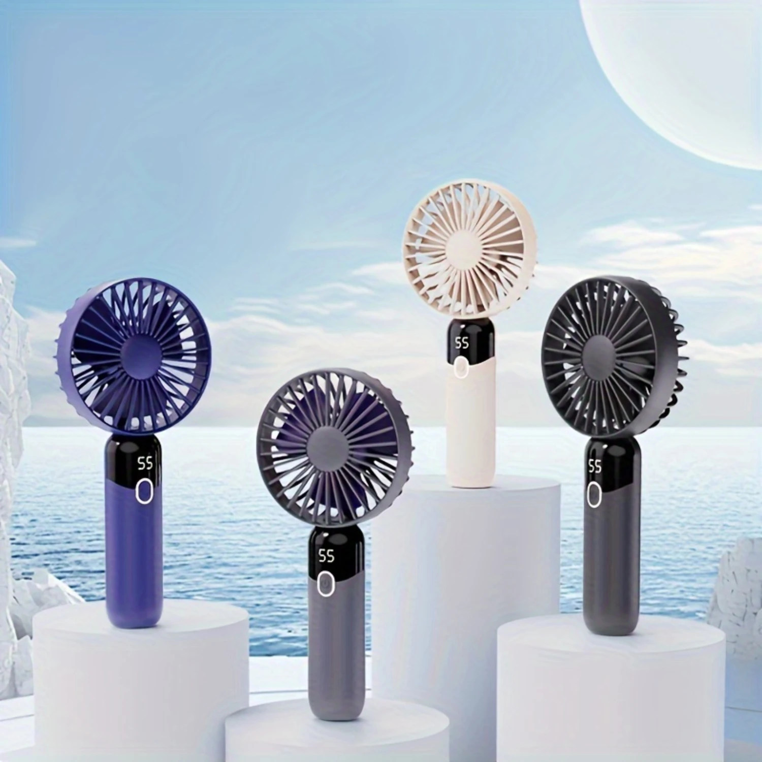 Handheld USB Small Fan With Neck Hanging , Simple And Fashionable Digital Display, Silent Office, Student Desktop Small Fan
Handheld USB Small Fan With Neck Hanging , Simple And Fashionable Digital Display, Silent Office, Student Desktop Small Fan