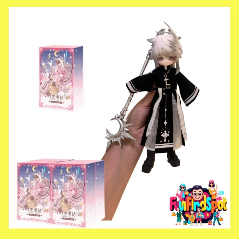 Moonlight Fairy Tale Original Bjd Blind Box Full Set 5 Styles 8 Inch Articulated Non Edible Collectible Figure Desk Decor Gift
Moonlight Fairy Tale Original Bjd Blind Box Full Set 5 Styles 8 Inch Articulated Non Edible Collectible Figure Desk Decor Gift