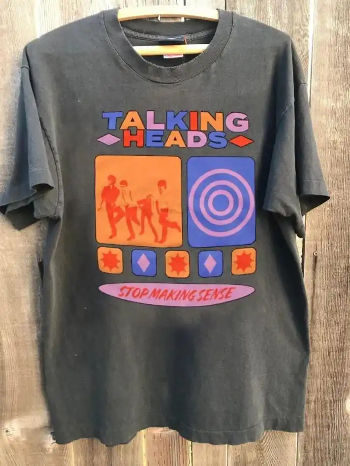 Plus Size Summer Women's Vintage Talking Heads T-Shirt Cotton Breathable Stylish Versatile Street Style Oversized
Plus Size Summer Women's Vintage Talking Heads T-Shirt Cotton Breathable Stylish Versatile Street Style Oversized