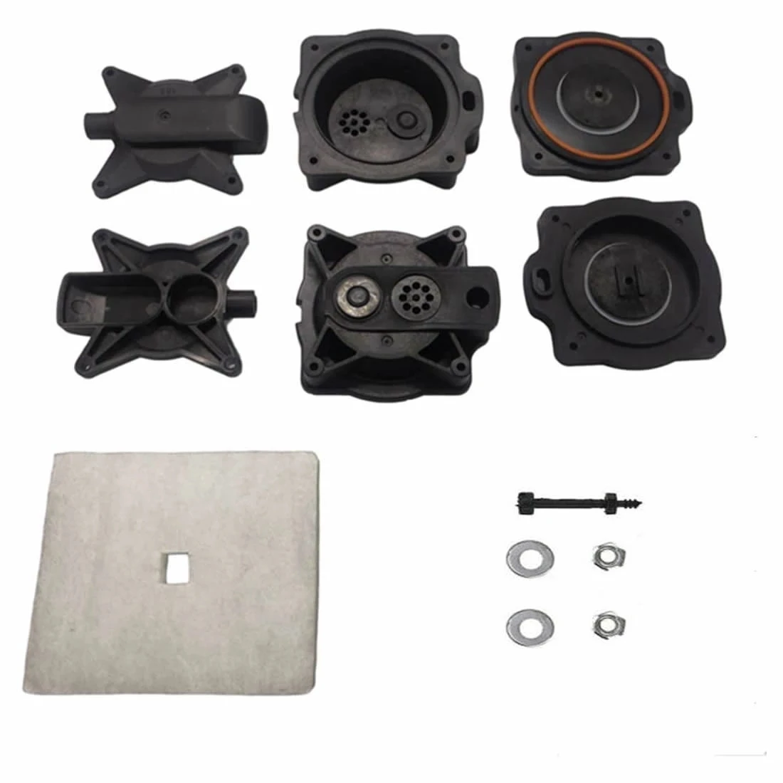 Air Pump Diaphragm Rebuild Repair Kit for Hiblow HP-100 HP-120 Septic Air Pump 80PD000040
Air Pump Diaphragm Rebuild Repair Kit for Hiblow HP-100 HP-120 Septic Air Pump 80PD000040