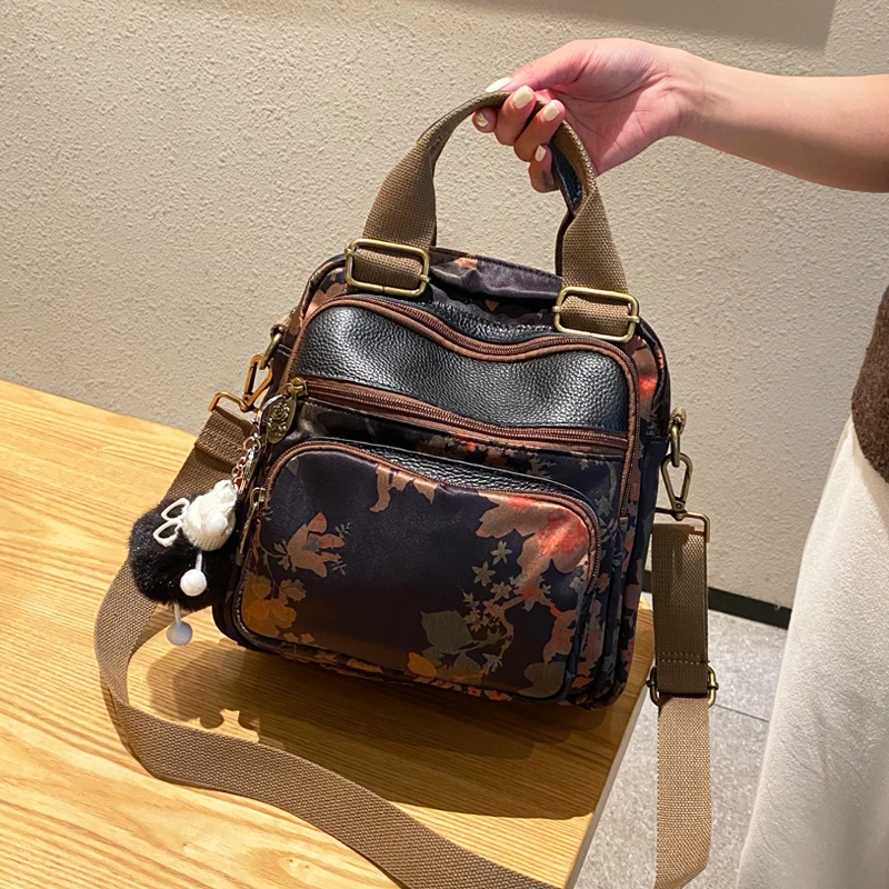 Fancy Print Crossbody Bag Women Shoulder Bags 2025 Oxford Leather Messenger Bag Multi Functional Bolsa Feminina
Fancy Print Crossbody Bag Women Shoulder Bags 2025 Oxford Leather Messenger Bag Multi Functional Bolsa Feminina