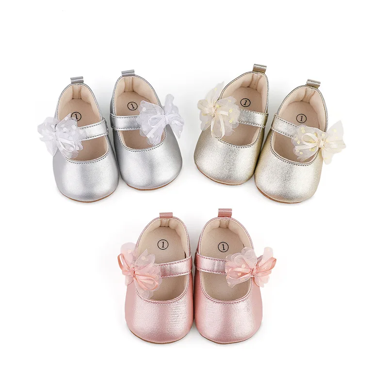 0-1 New Anti slip Baby Princess Shoes PU Soft Leather Baby Shoes Butterfly Bow Breathable Walking Shoes
0-1 New Anti slip Baby Princess Shoes PU Soft Leather Baby Shoes Butterfly Bow Breathable Walking Shoes