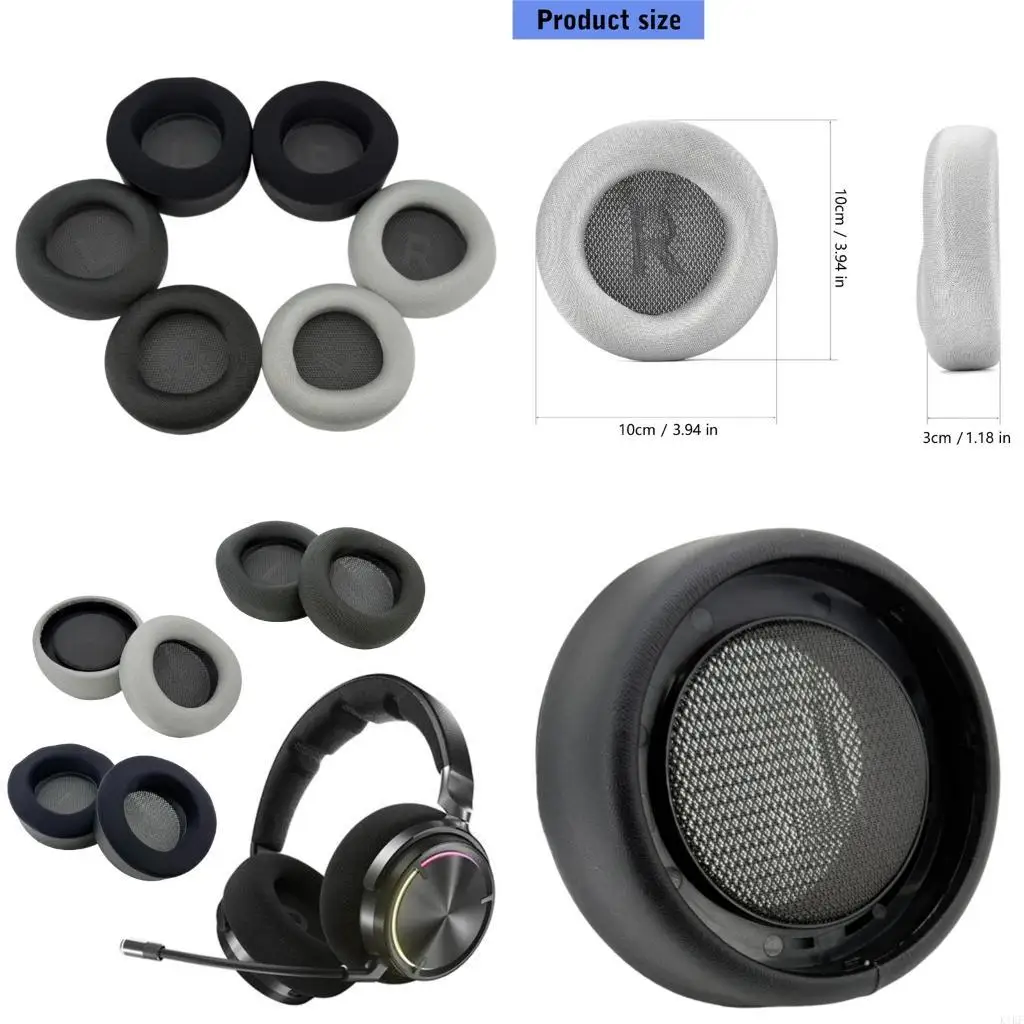 1 pair Over Ear Earpads Reinforced Stitching Ear Cushions Spare Earmuffs for Virtuoso Headphone K1KF
1 pair Over Ear Earpads Reinforced Stitching Ear Cushions Spare Earmuffs for Virtuoso Headphone K1KF