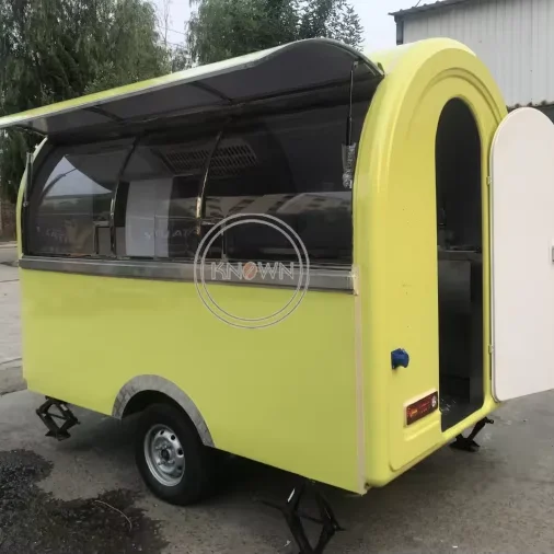 Hot Dog Coffee Cart Dining Car Remorque Food Truck Mobile Kitchen Food Trailers Fully Equipped with Wheels
Hot Dog Coffee Cart Dining Car Remorque Food Truck Mobile Kitchen Food Trailers Fully Equipped with Wheels
