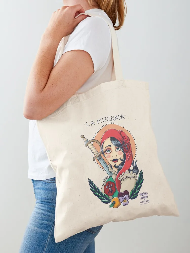 La Mugnaia Tote Bag cloth bag woman female bag shopper bags for women Canvas
La Mugnaia Tote Bag cloth bag woman female bag shopper bags for women Canvas