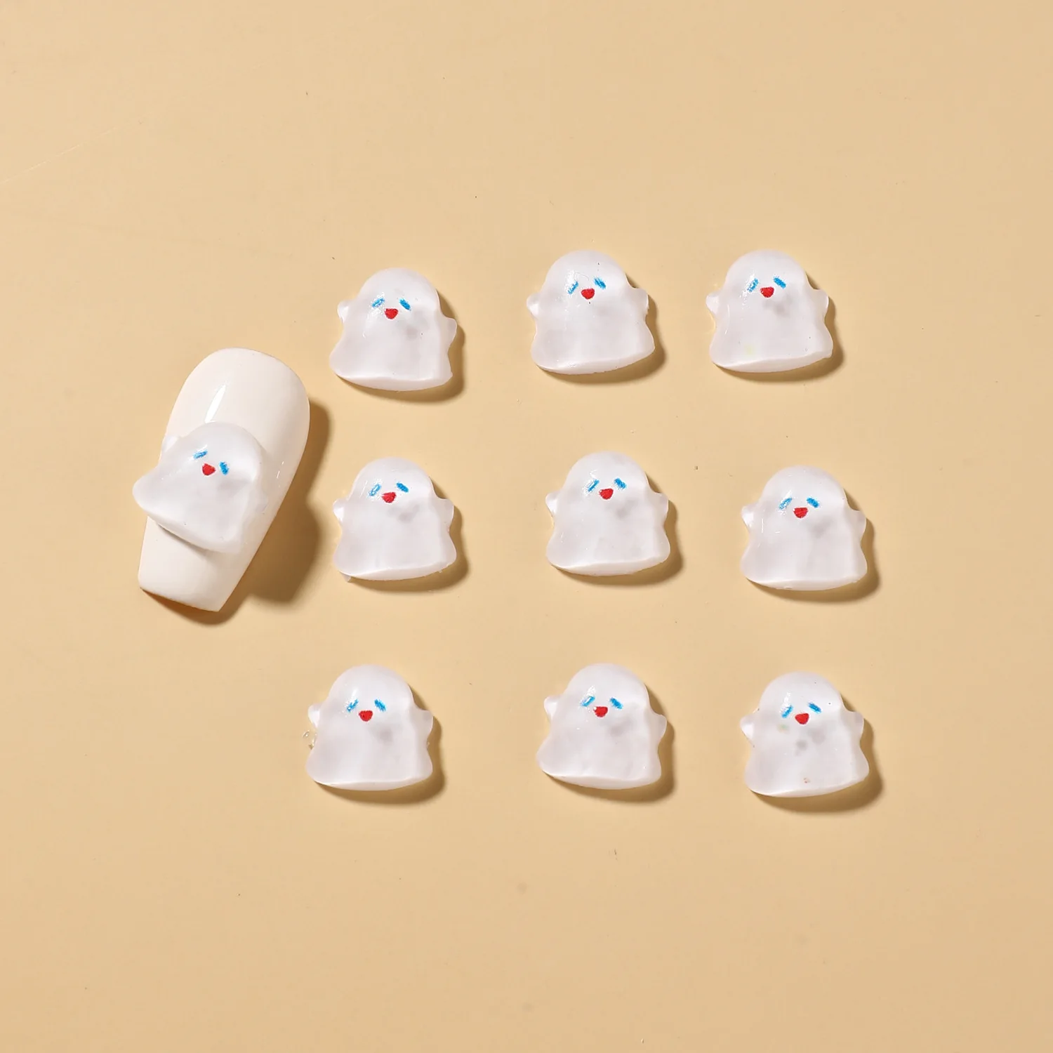 30/50/100Pcs, 9*9mm, Ghost, Halloween, Nail Accessories, Cartoon Funny, Ghost Face, Cute Elf, Resin, DIY, Nail Accessories
30/50/100Pcs, 9*9mm, Ghost, Halloween, Nail Accessories, Cartoon Funny, Ghost Face, Cute Elf, Resin, DIY, Nail Accessories