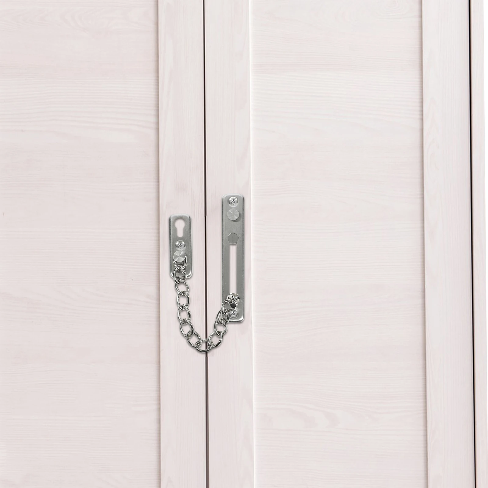 Stainless Steel Door Chain Lock Security Bolt Latch Hotel Room Safety Locks Reinforced Gate Lock for Apartment Office Bedroom
Stainless Steel Door Chain Lock Security Bolt Latch Hotel Room Safety Locks Reinforced Gate Lock for Apartment Office Bedroom