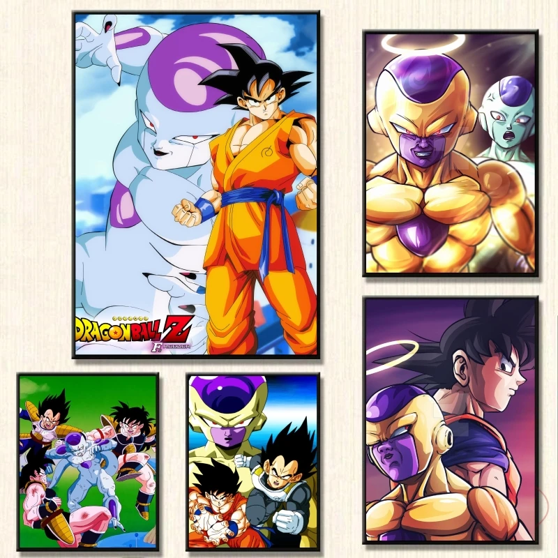 Canvas Print Classic Anime Dragon Ball Posters Frieza HD Printing Goku Kids Gifts Home Wall Decor Toys Poster Aesthetic Pictures
Canvas Print Classic Anime Dragon Ball Posters Frieza HD Printing Goku Kids Gifts Home Wall Decor Toys Poster Aesthetic Pictures