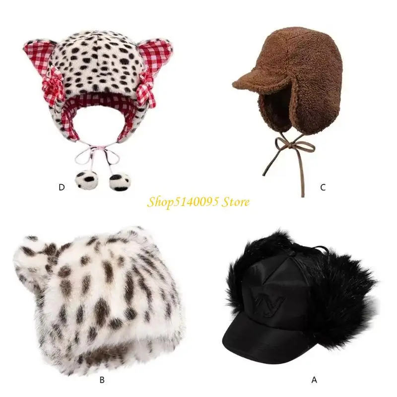DXAE Furry Kitten Hat for Cycling and Running Sport Thicken Kitten Hat Thick Lining
DXAE Furry Kitten Hat for Cycling and Running Sport Thicken Kitten Hat Thick Lining