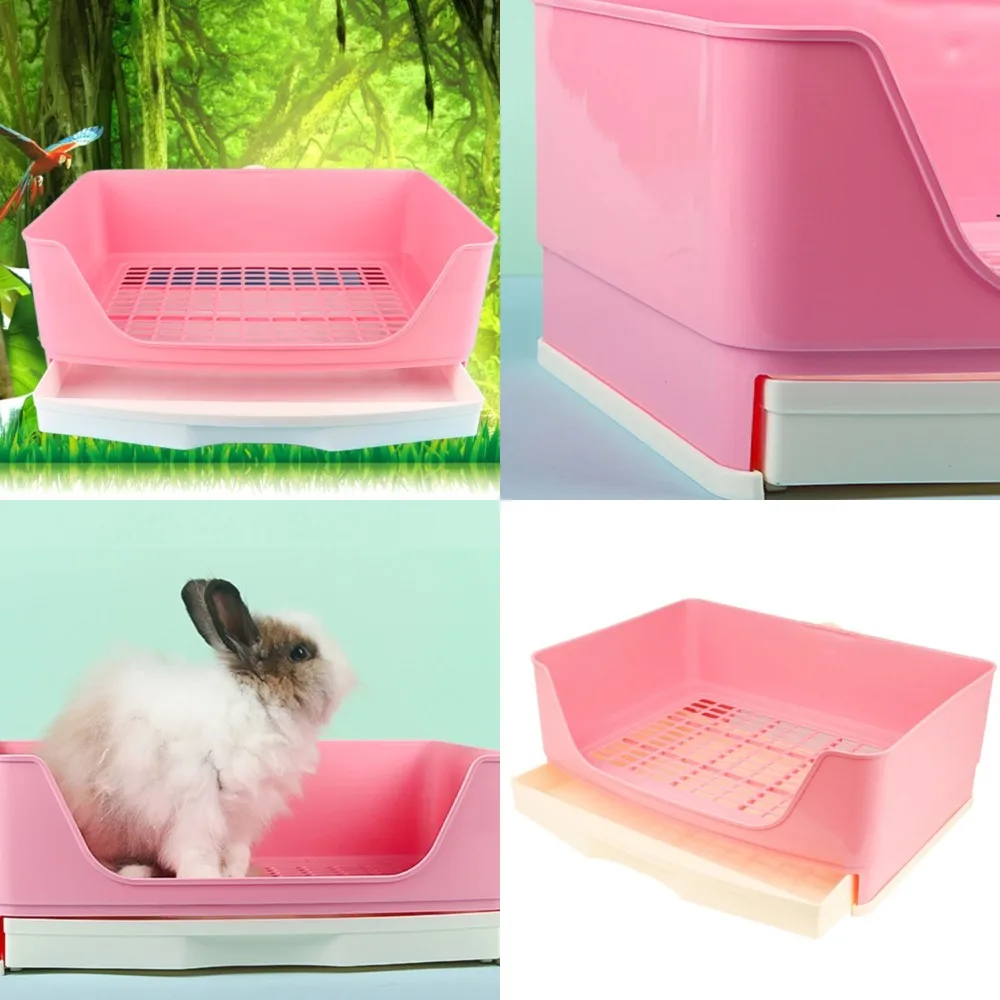Dog, Chinchilla, Hedgehog - Corner Rabbit Cage with Drawer Litter Pan Toilet Box - Spacious, Convenient, Efficient Pet Habitat f
Dog, Chinchilla, Hedgehog - Corner Rabbit Cage with Drawer Litter Pan Toilet Box - Spacious, Convenient, Efficient Pet Habitat f