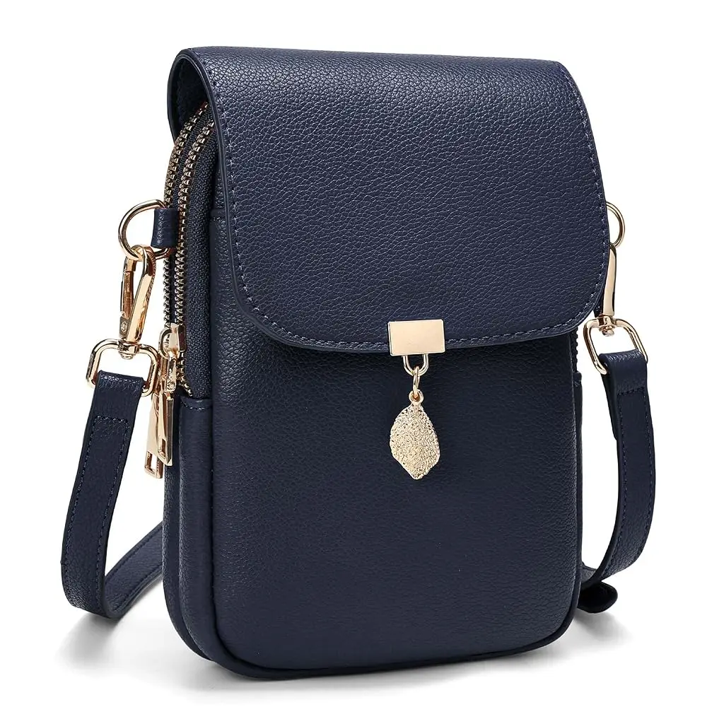 Small Crossbody Bags for Women Leather Multi Pocket Cell Phone Purse with RFID Blocking Card Slots for Everyday Use
Small Crossbody Bags for Women Leather Multi Pocket Cell Phone Purse with RFID Blocking Card Slots for Everyday Use