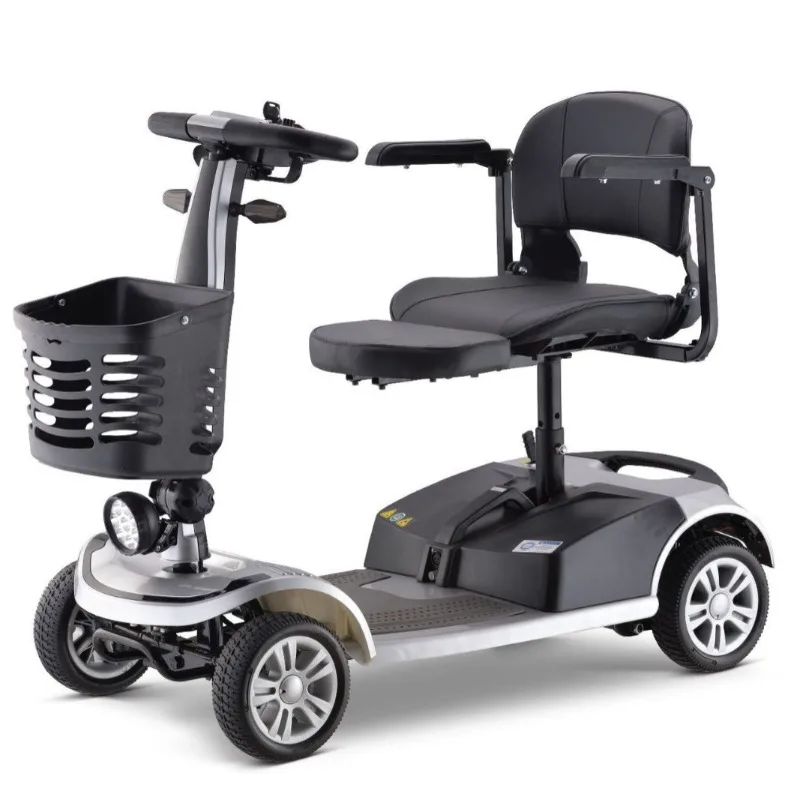 Electric four-wheeler with front and rear turn signals Adult electric vehicle Elderly scooter Folding mini large wheel
Electric four-wheeler with front and rear turn signals Adult electric vehicle Elderly scooter Folding mini large wheel
