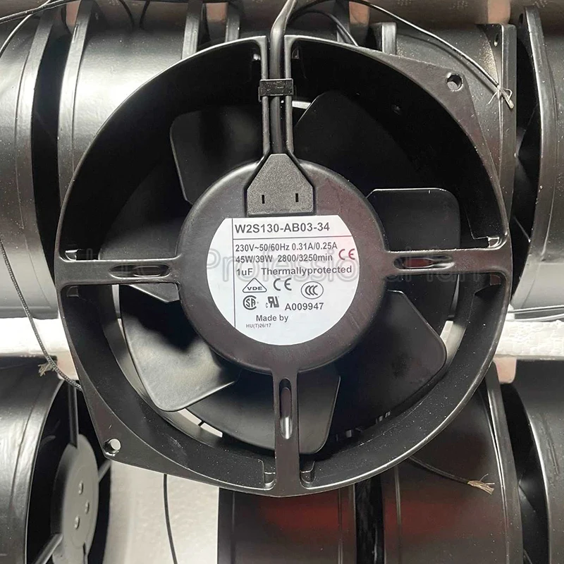 Original W2S130-AB03-34 230V 50/60Hz 0.31A/0.25A 45W/39W Fan
Original W2S130-AB03-34 230V 50/60Hz 0.31A/0.25A 45W/39W Fan