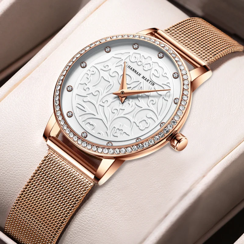 New Design Stainless Steel&leather Mesh Belt Three-dimensional Relief Pattern Luxury Elegance Lady Quartz Watch
New Design Stainless Steel&leather Mesh Belt Three-dimensional Relief Pattern Luxury Elegance Lady Quartz Watch