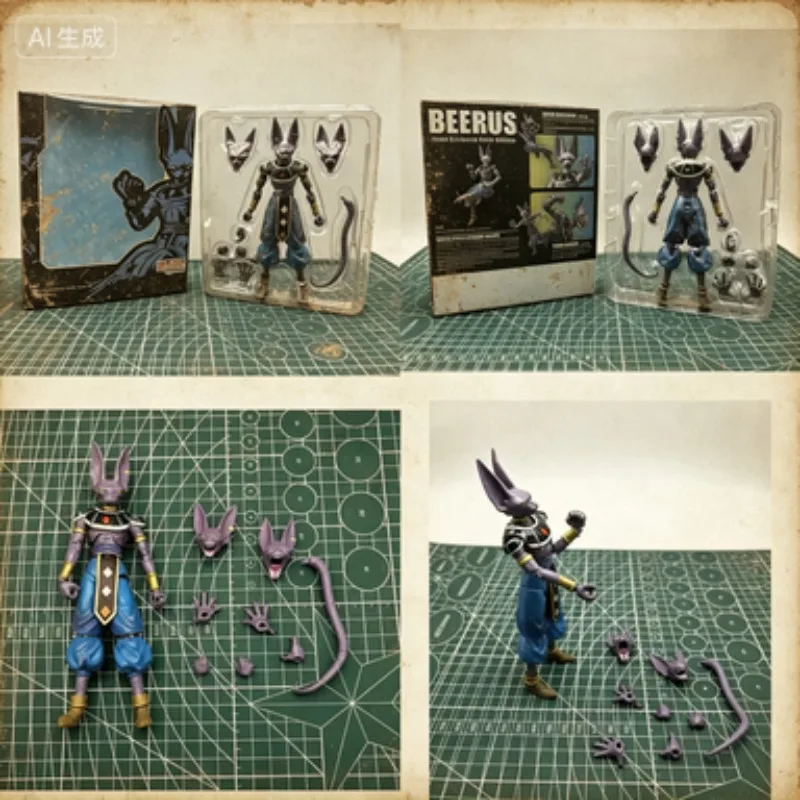 Bandai SHF Dragon Ball Beerus God of Destruction Limited Edition Poseable Action Figure Collectible Display Model for Fans
Bandai SHF Dragon Ball Beerus God of Destruction Limited Edition Poseable Action Figure Collectible Display Model for Fans