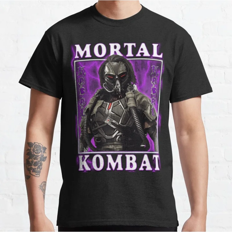 Kabal 80s retro video game Mortal Kombat 1 Short-sleeve crewneck T-shirt for men large size Adult Tops S-6xl
Kabal 80s retro video game Mortal Kombat 1 Short-sleeve crewneck T-shirt for men large size Adult Tops S-6xl