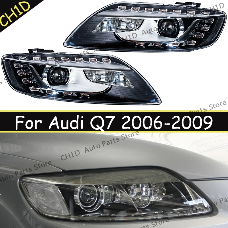 Автозапчасти Audi для Audi Q7 2006-2009, фары, светодиодные указатели поворота, дальний свет, линза проектора «ангельский глаз», ближний свет, ближний свет
Автозапчасти Audi для Audi Q7 2006-2009, фары, светодиодные указатели поворота, дальний свет, линза проектора «ангельский глаз», ближний свет, ближний свет