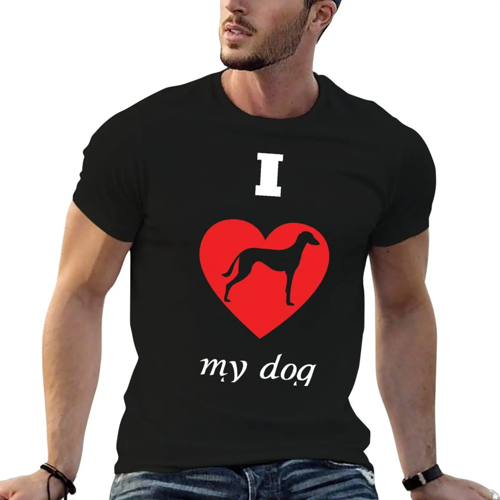Saluki - I Love My Dog T-Shirt korean fashion anime figures custom t shirt Men's clothing
Saluki - I Love My Dog T-Shirt korean fashion anime figures custom t shirt Men's clothing