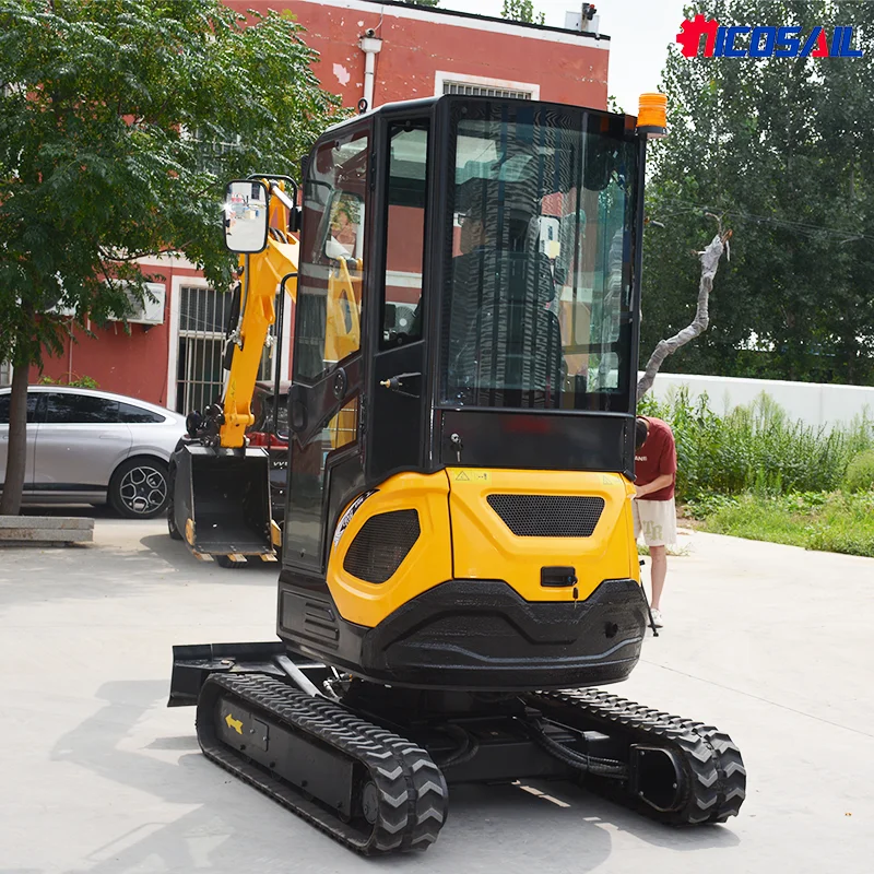 Customized Mini Excavator 2.5-ton Kubota Engine Excavator with Driver's Cabin Side Swing Mini Particle China Affordable Small Ex
Customized Mini Excavator 2.5-ton Kubota Engine Excavator with Driver's Cabin Side Swing Mini Particle China Affordable Small Ex