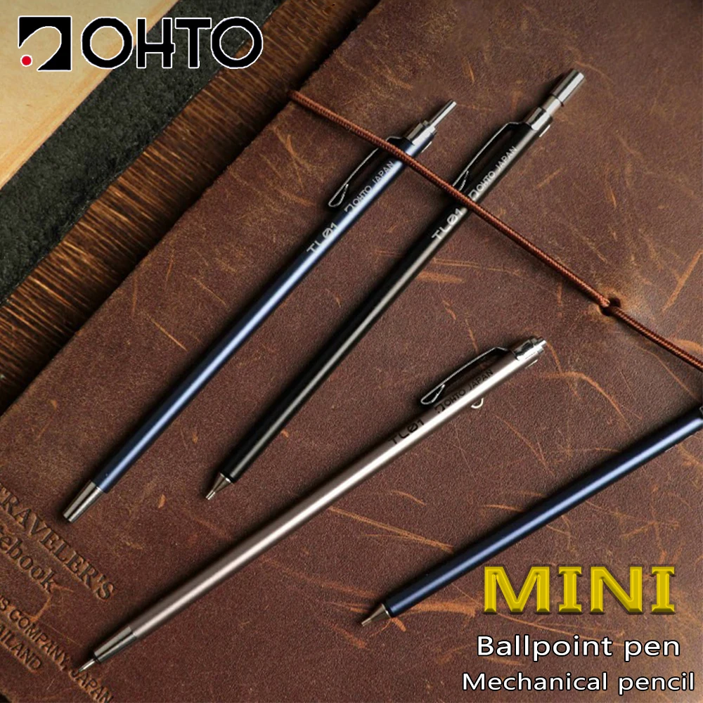 Japan OHTO MINI Press Type Metal Ballpoint Pens Mechanical Pencils 0.5mm Signature Pen Writing Stationery Office Supplies Kawaii
Japan OHTO MINI Press Type Metal Ballpoint Pens Mechanical Pencils 0.5mm Signature Pen Writing Stationery Office Supplies Kawaii
