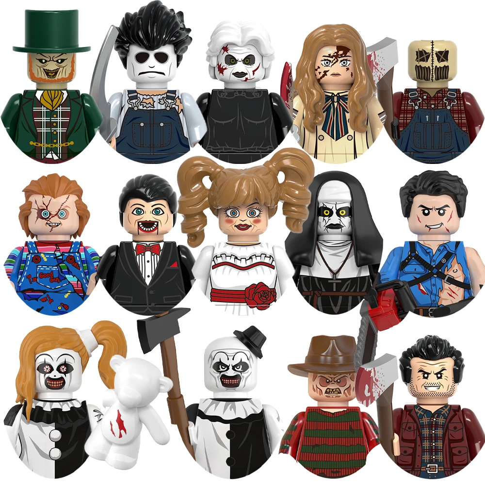 Halloween Movie Blocks Bricks Christmas Halloween For Toys Gifts Mini Action Figures Children Building Blocks For Party
Halloween Movie Blocks Bricks Christmas Halloween For Toys Gifts Mini Action Figures Children Building Blocks For Party