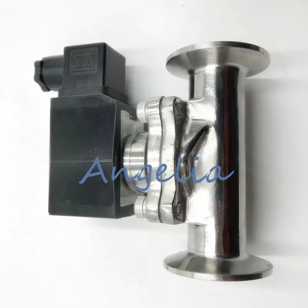 AC220V DC24V 3/4 "DN20 Электрический санитарный электромагнитный клапан из нержавеющей стали 304 Tri Clamp OD 50,5 мм, нормально закрытый
AC220V DC24V 3/4 "DN20 Электрический санитарный электромагнитный клапан из нержавеющей стали 304 Tri Clamp OD 50,5 мм, нормально закрытый