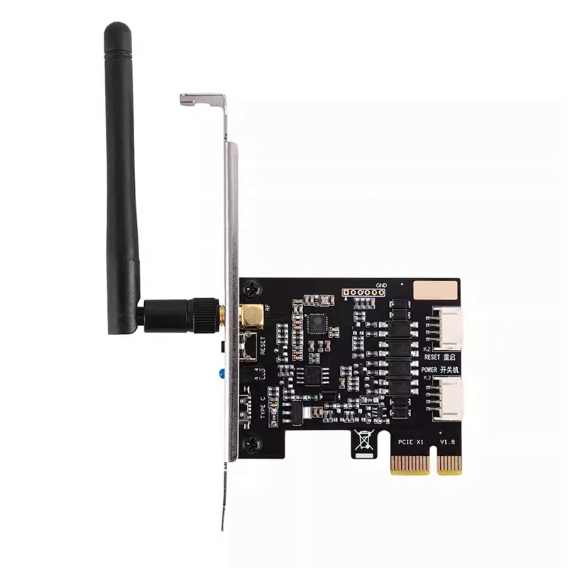 Wi-Fi компьютерный переключатель сброса мощности Pcie дистанционный запуск карты запуска для ПК настольный компьютер поддержка Alexa Google Home-AT93
Wi-Fi компьютерный переключатель сброса мощности Pcie дистанционный запуск карты запуска для ПК настольный компьютер поддержка Alexa Google Home-AT93