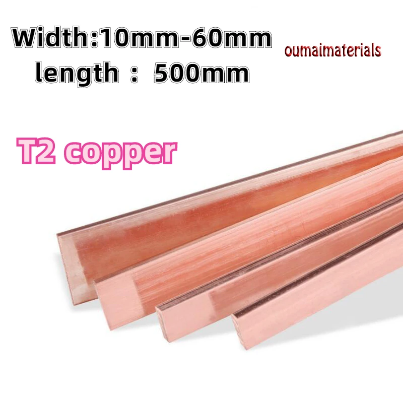 T2 Copper Row Copper Row Copper Flat Bar Copper Piece Pure Copper Row Pure Copper Conductive Strip Copper Bring Bar 500mm
T2 Copper Row Copper Row Copper Flat Bar Copper Piece Pure Copper Row Pure Copper Conductive Strip Copper Bring Bar 500mm