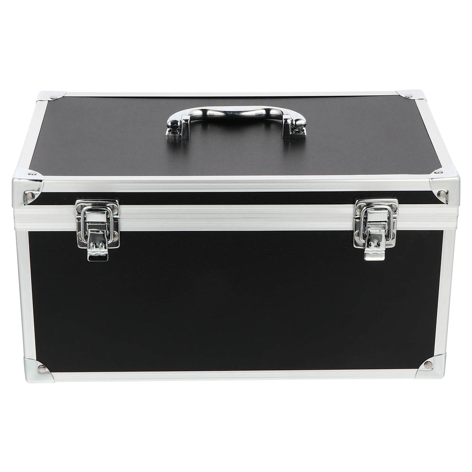 Aluminum Toolbox 18 Black 29x16x15mm Portable Tool Case Foam Inserts Durable Handle Storage for Hand Tools Parts Multifunction
Aluminum Toolbox 18 Black 29x16x15mm Portable Tool Case Foam Inserts Durable Handle Storage for Hand Tools Parts Multifunction