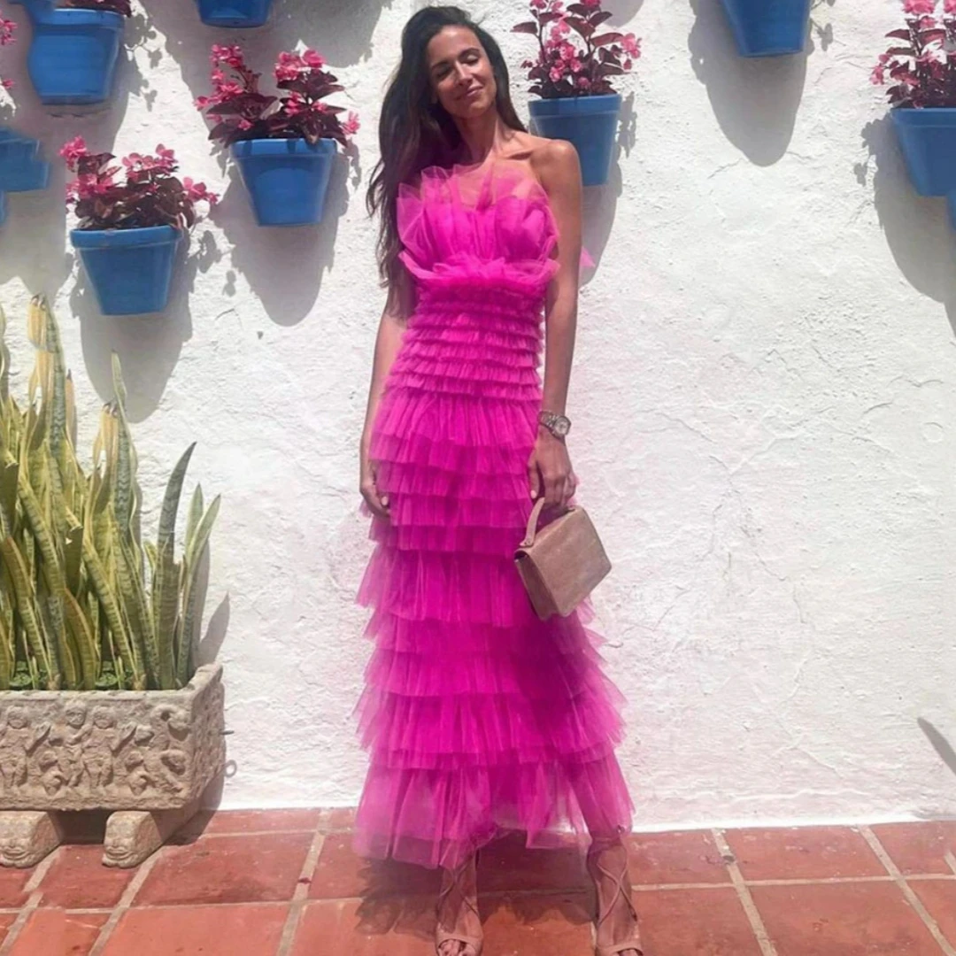 Santorini Ruched Sweetheart Prom Dresses Summer Ladies Wear Tiered Tulle A Line Special Party Formal Occasion Evening Gowns
Santorini Ruched Sweetheart Prom Dresses Summer Ladies Wear Tiered Tulle A Line Special Party Formal Occasion Evening Gowns