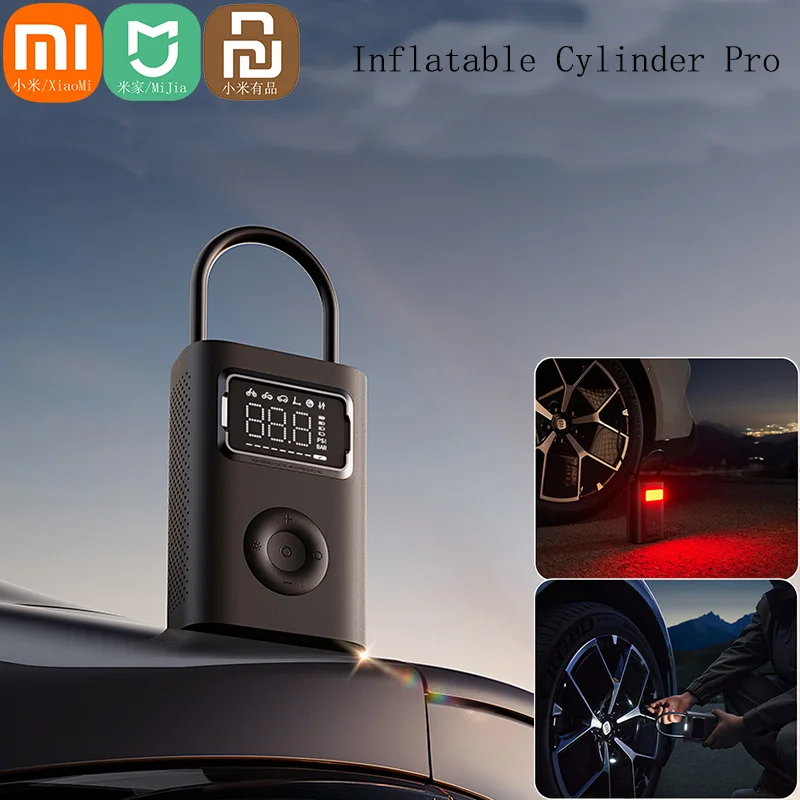 Умный портативный электрический воздушный компрессор Xiaomi Mijia 2Pro, мини-воздушный насос 150PSI Type-C, светодиодный многофункциональный насос для автомобильного мяча
Умный портативный электрический воздушный компрессор Xiaomi Mijia 2Pro, мини-воздушный насос 150PSI Type-C, светодиодный многофункциональный насос для автомобильного мяча