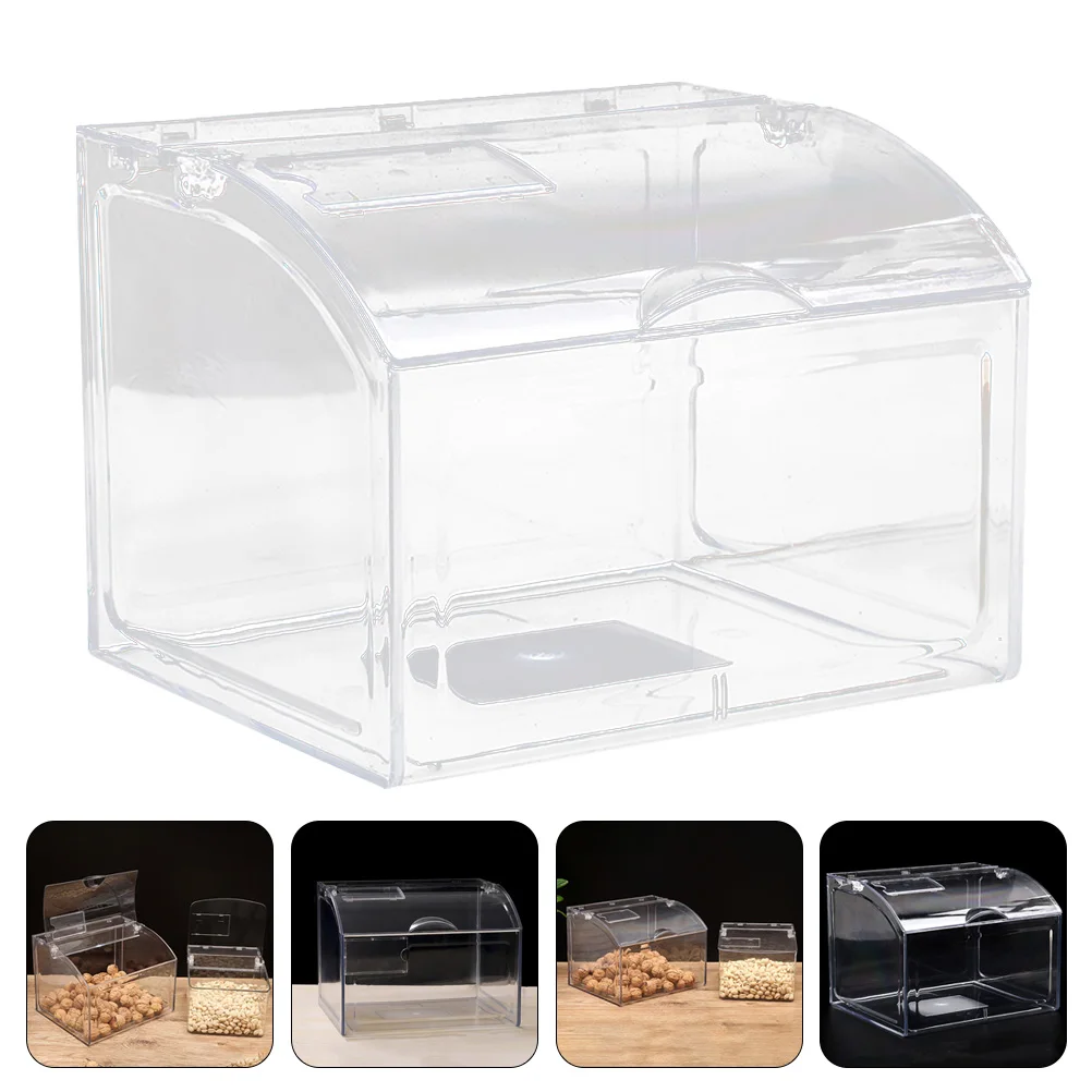 Display Box Cereals Clear Storage Container Candy Containers Jar Pastry Flip-type Jars Plastic with Airtight Lids
Display Box Cereals Clear Storage Container Candy Containers Jar Pastry Flip-type Jars Plastic with Airtight Lids
