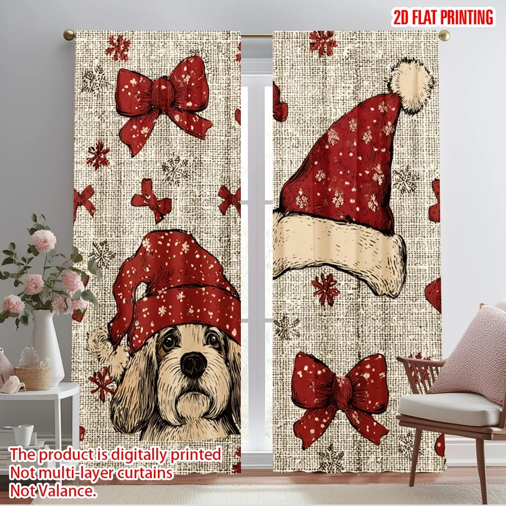 2pcs,2D plane printing Curtain Fabric Santa Hat & Scarf Versatile Polyester (without rod) Decorations Outdoor for Various Room
2pcs,2D plane printing Curtain Fabric Santa Hat & Scarf Versatile Polyester (without rod) Decorations Outdoor for Various Room