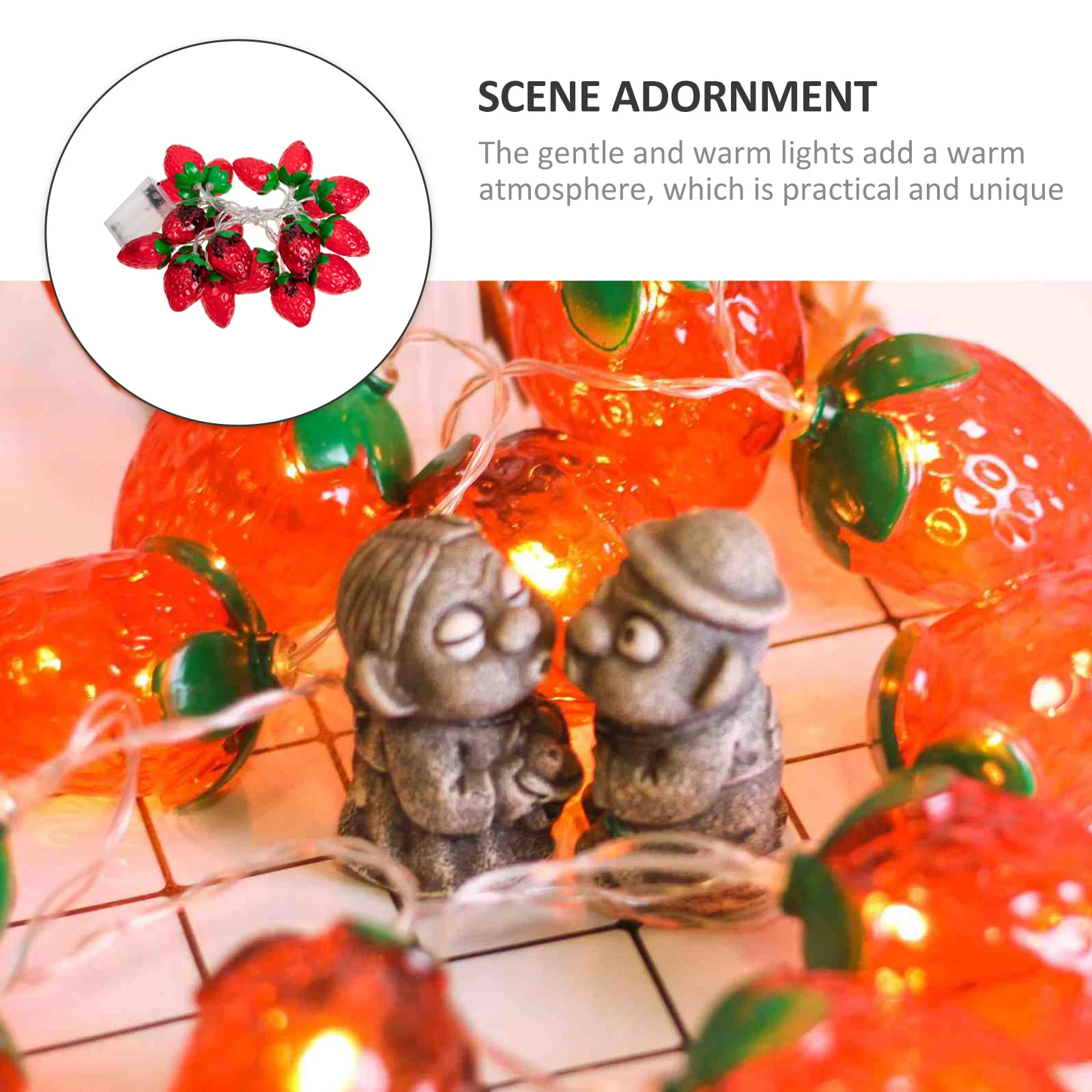 20M 100Led Strawberry Light Decor Fruit Shaped String Lamp For Home Party Garden Fence Porch Decoration Indoor Outdoor Use
20M 100Led Strawberry Light Decor Fruit Shaped String Lamp For Home Party Garden Fence Porch Decoration Indoor Outdoor Use