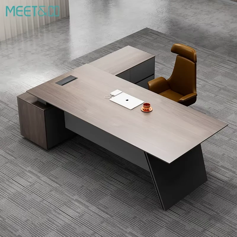 Luxury Modern Wooden Boss Desk Manager Office Table Design
Luxury Modern Wooden Boss Desk Manager Office Table Design