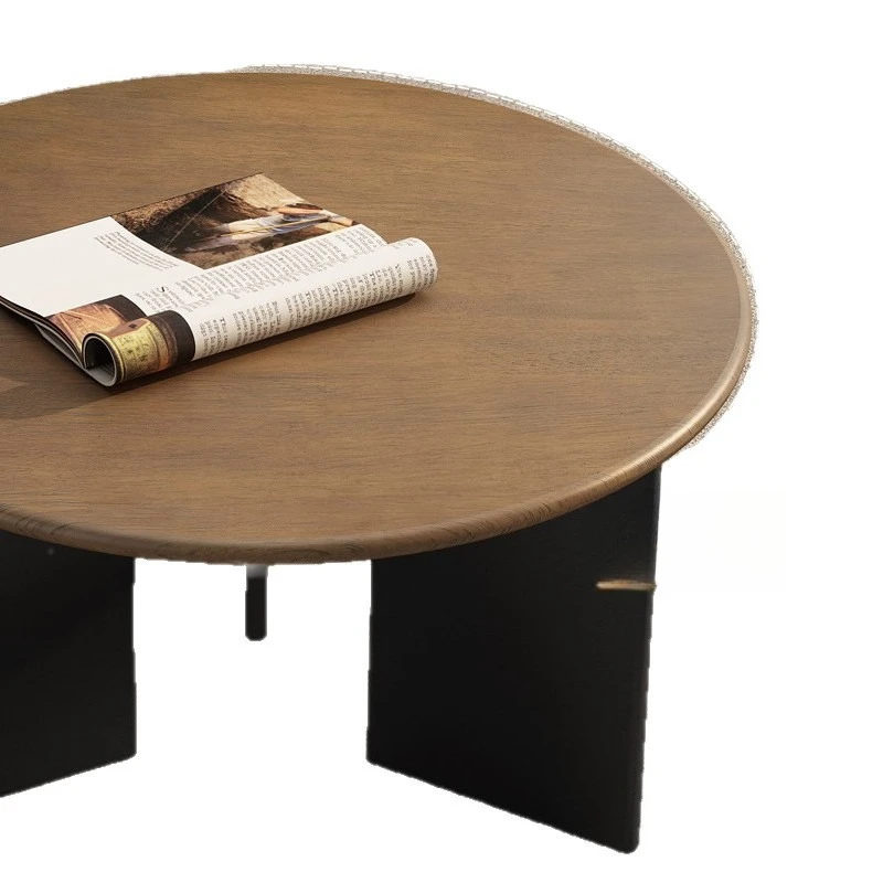 Rock slab coffee table solid wood round small apartment simple modern light luxury walnut living room outdoor household corner
Rock slab coffee table solid wood round small apartment simple modern light luxury walnut living room outdoor household corner