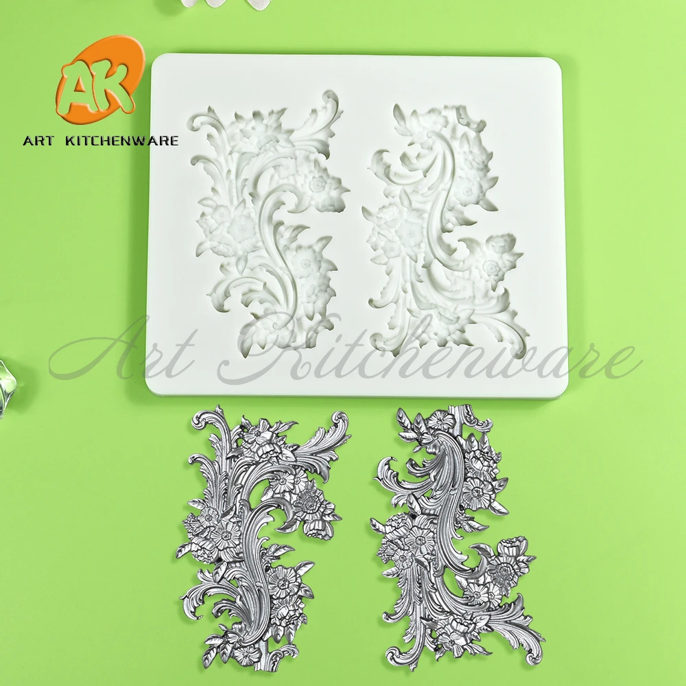 European-style Classical Relief Design Silicone Mold Chocolate Fondant Cake Mould DIY Resin Clay Model Furniture Decoration Tool
European-style Classical Relief Design Silicone Mold Chocolate Fondant Cake Mould DIY Resin Clay Model Furniture Decoration Tool