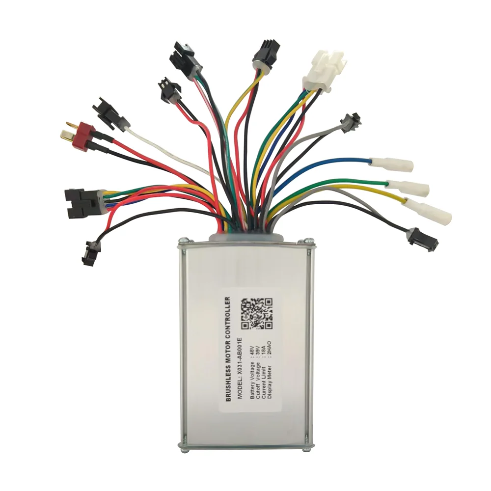 X031-AB001E 48 В 18 А бесщеточный контроллер двигателя Ebike для электрических скутеров с протоколом 2HAO, скоростные детали, аксессуары для MTB Fat Bikes
X031-AB001E 48 В 18 А бесщеточный контроллер двигателя Ebike для электрических скутеров с протоколом 2HAO, скоростные детали, аксессуары для MTB Fat Bikes