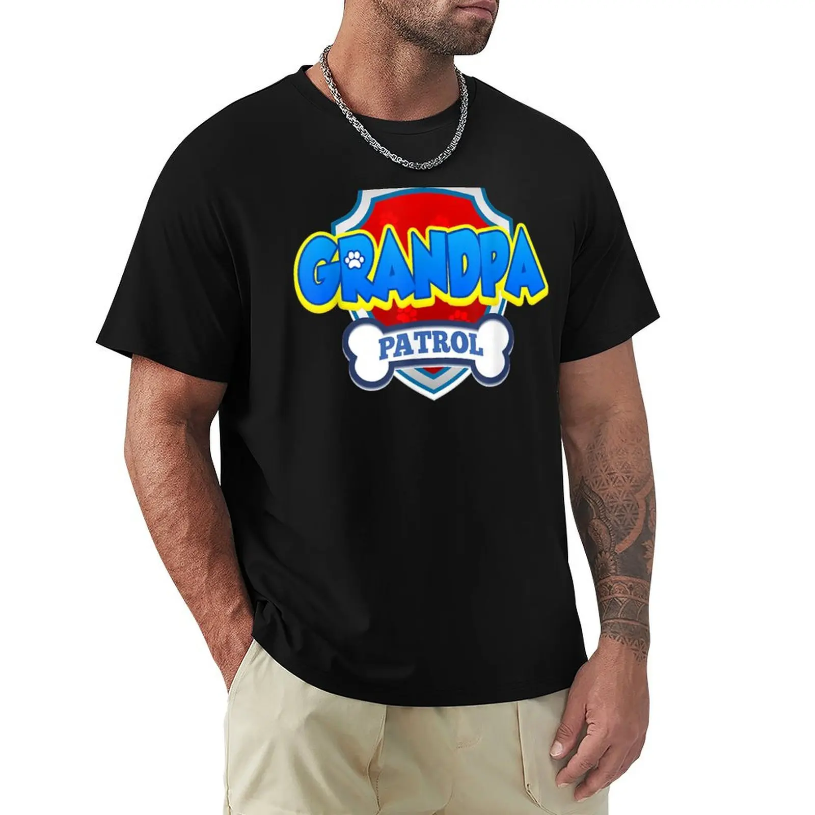 Grandpa Patrol Dog Funny Gift T-Shirt Industrial Work Tee Shirt
Grandpa Patrol Dog Funny Gift T-Shirt Industrial Work Tee Shirt
