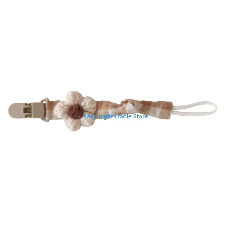 J2FF Baby Nipples Chain Adjust Length Nipples Hold Flower Pattern Baby Pacifier Clip
J2FF Baby Nipples Chain Adjust Length Nipples Hold Flower Pattern Baby Pacifier Clip