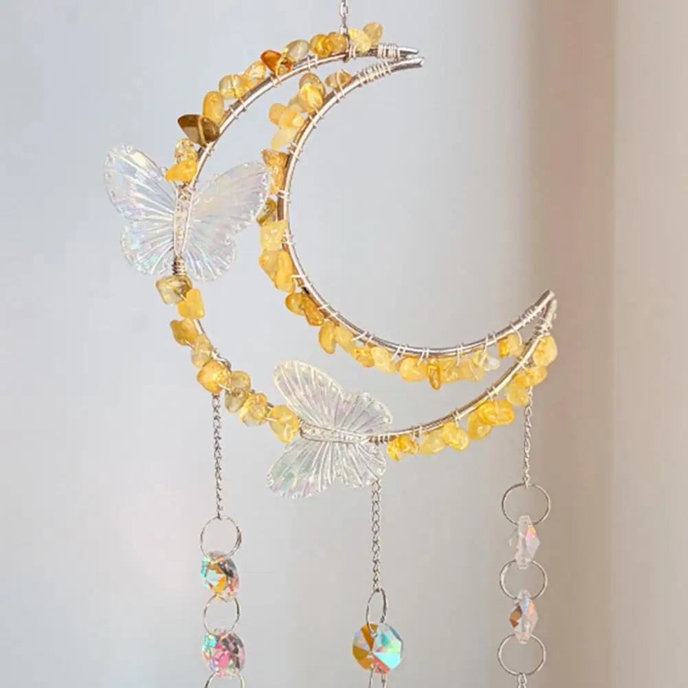 Easy Hang Wind Chimes Sun Catcher with Glass Prisms Healing Crystal Decor for Home, Gift for Birthday Valentine Mother's Day
Easy Hang Wind Chimes Sun Catcher with Glass Prisms Healing Crystal Decor for Home, Gift for Birthday Valentine Mother's Day