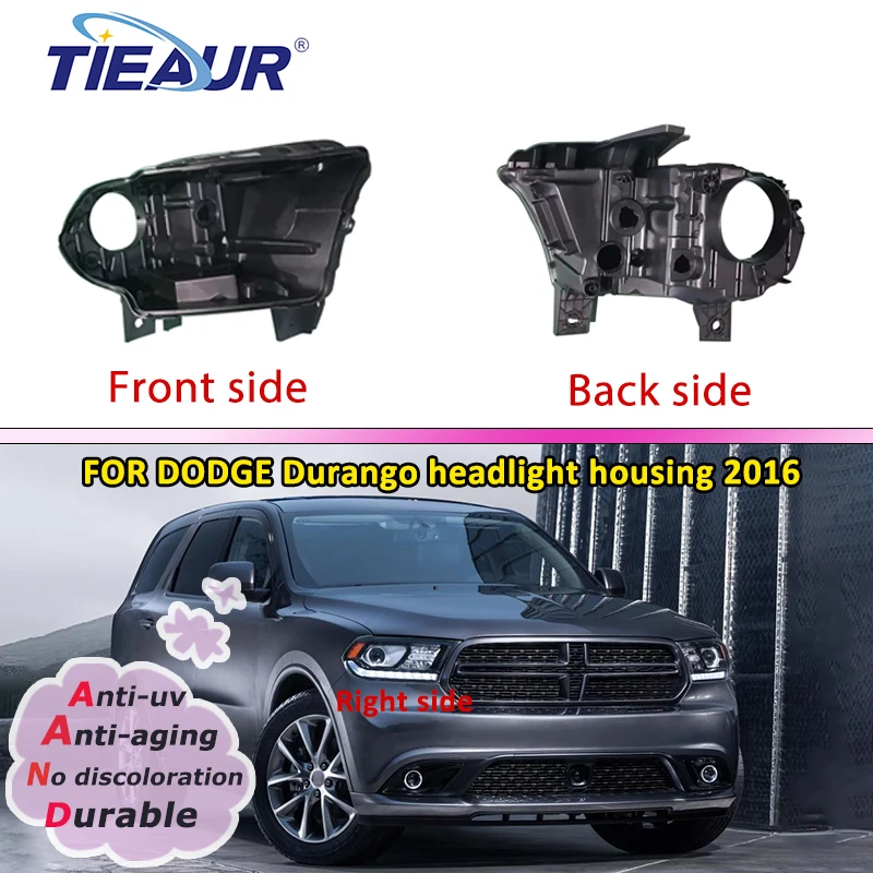 Automobile Left Right Headlight Housing Base Plastic Black for Dodge Durango 2016 Lampshade Lens Lamp Back Cover Replacement
Automobile Left Right Headlight Housing Base Plastic Black for Dodge Durango 2016 Lampshade Lens Lamp Back Cover Replacement