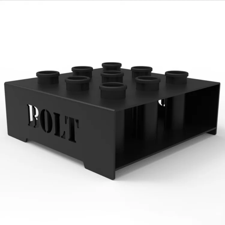 9-Hole Titanium Barbell Holder Vertical Gym Weightlifting Storage Rack
9-Hole Titanium Barbell Holder Vertical Gym Weightlifting Storage Rack