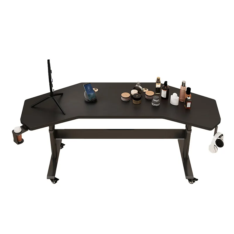 Live Streaming Desk Lift Mobile Modern Minimalist Computer Desk
Live Streaming Desk Lift Mobile Modern Minimalist Computer Desk