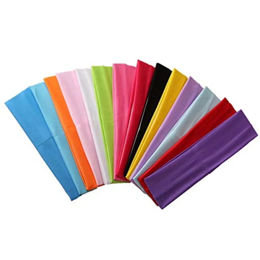 Zapire 14pcs Mixed Colors Yoga Sports Headbands for Women - Soft Elastic Stretch Girls Athletic Headbands
Zapire 14pcs Mixed Colors Yoga Sports Headbands for Women - Soft Elastic Stretch Girls Athletic Headbands