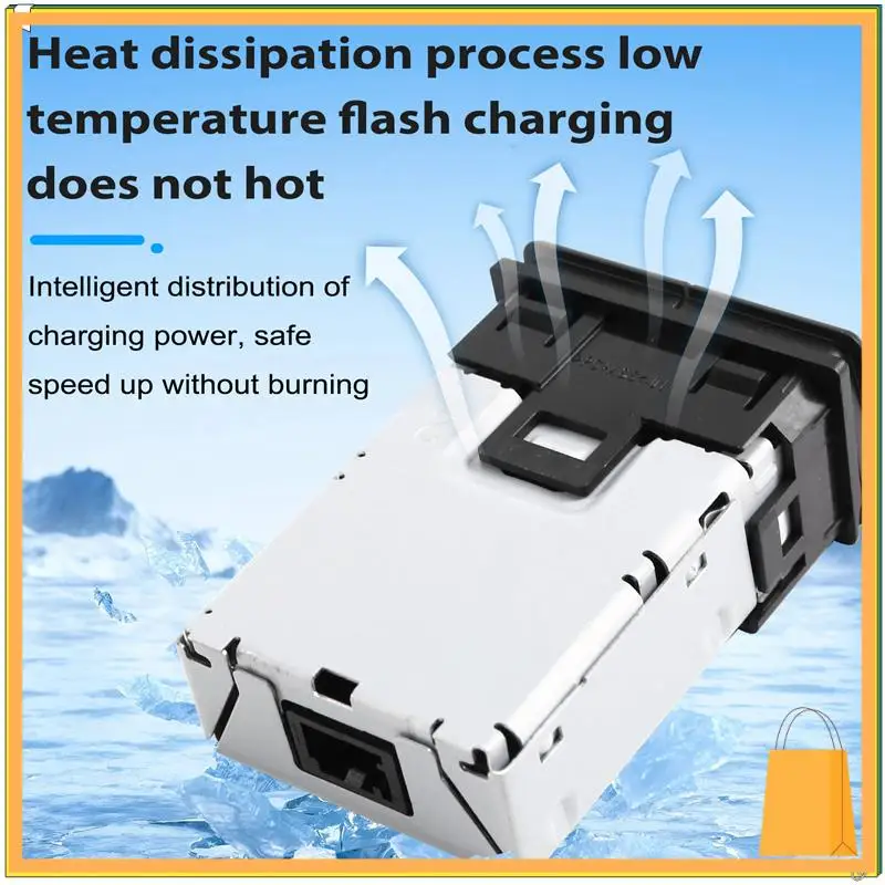 Trending 45W Double USB Charger For Toyota Senagria Lexus QC3.0 Fast Charge 85532-0R140 USB Charger Quick USB+USB
Trending 45W Double USB Charger For Toyota Senagria Lexus QC3.0 Fast Charge 85532-0R140 USB Charger Quick USB+USB