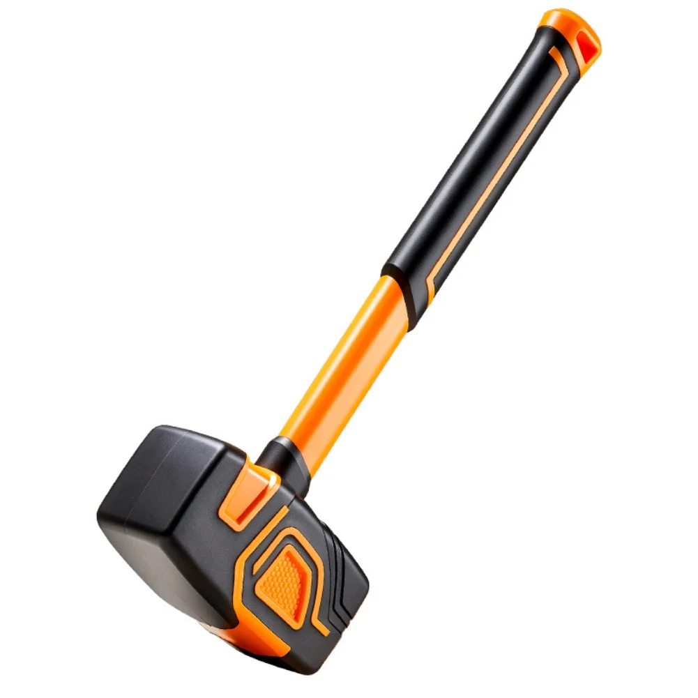 1pc Multifunctional Rubber-mounted Hammer Rubber Mallet With Shock Absorbing Handle Square Hammer Construction Hand Tools
1pc Multifunctional Rubber-mounted Hammer Rubber Mallet With Shock Absorbing Handle Square Hammer Construction Hand Tools